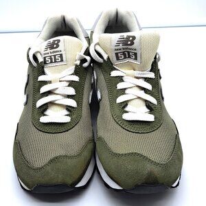 NEW BALANCE (NB) 515 Army Green Woman Lace Up Sneakers - Size 8